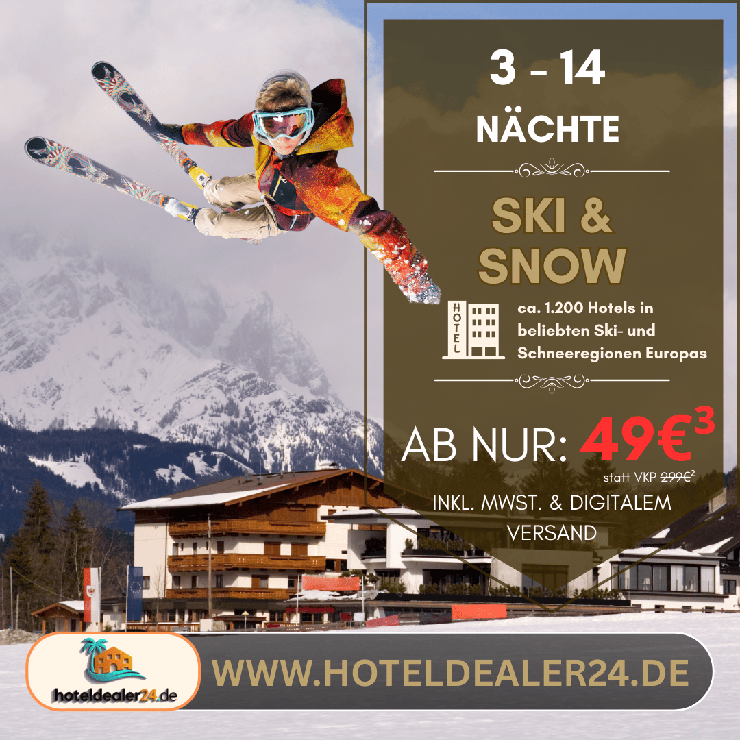 Spezialthema Ski & Snow Hotelgutschein - hoteldealer24
